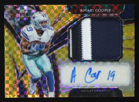 Amari Cooper 2019 Select Jumbo Signature Swatches Prizm Gold #1 #3/10 at PristineAuction.com