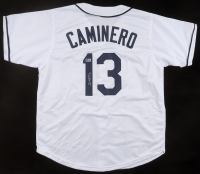 Junior Caminero Signed Jersey (Beckett) at PristineAuction.com