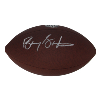 Barry Sanders Signed NFL Football (Schwartz) at PristineAuction.com