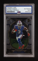 Damar Hamlin Signed 2022 Panini Select #100 RC (PSA | Auto Grade PSA Authentic) at PristineAuction.com