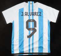 Julian Alvarez Signed Jersey (Beckett) at PristineAuction.com