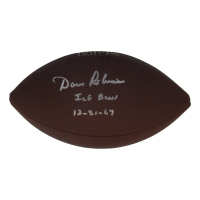 Dave Robinson Signed NFL Football Inscribed "Ice Bowl" & "12-31-67" (Schwartz) at PristineAuction.com