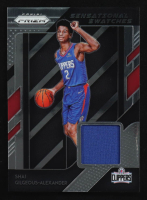 Shai Gilgeous-Alexander 2018-19 Panini Prizm Sensational Swatches #95 RC at PristineAuction.com