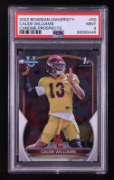 Caleb Williams 2022 Bowman University Chrome Prospects #50 RC (PSA 9) at PristineAuction.com