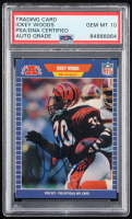 Ickey Woods Signed 1989 Pro Set #70 RC (PSA 10) at PristineAuction.com