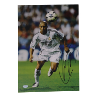 Roberto Carlos Signed 11.25x16.25 Photo (PSA) at PristineAuction.com