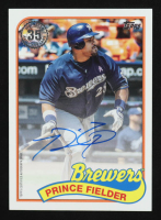 Prince Fielder 2024 Topps '89 Topps Autographs #89BAPF S2 at PristineAuction.com