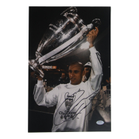 Roberto Carlos Signed 11.25x16.25 Photo (PSA) at PristineAuction.com
