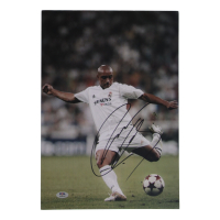 Roberto Carlos Signed 11.25x16.25 Photo (PSA) at PristineAuction.com