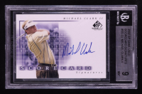Michael Clark II 2002 SP Game Used Scorecard Signatures #SSCL (BGS 9) at PristineAuction.com