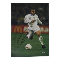 Roberto Carlos Signed 11.25x16.25 Photo (PSA) at PristineAuction.com