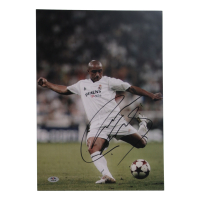 Roberto Carlos Signed 11.25x16.25 Photo (PSA) at PristineAuction.com