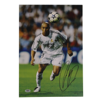 Roberto Carlos Signed 11.25x16.25 Photo (PSA) at PristineAuction.com