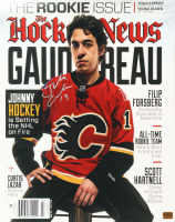 Johnny Gaudreau Signed Flames 16x20 Photo (Gaudreau) at PristineAuction.com