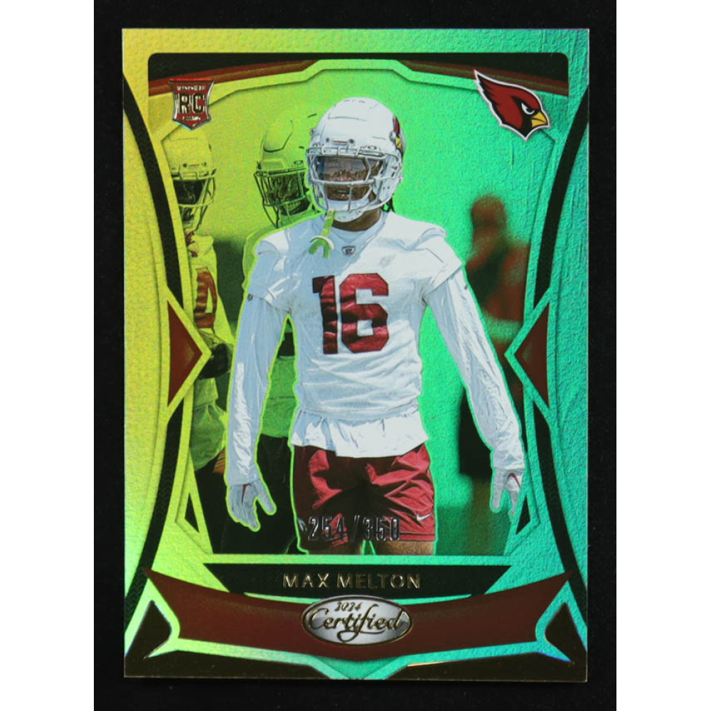 Max Melton 2024 Certified Mirror #134 #254/350 RC at PristineAuction.com