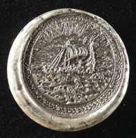 MK Barz "Viking Ship" 1 Troy Ounce .999 Fine Silver Bullion Round at PristineAuction.com