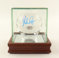 Nolan Ryan Signed Vintage Tiffany & Co. Lead Crystal Star In Display Case (PSA) at PristineAuction.com