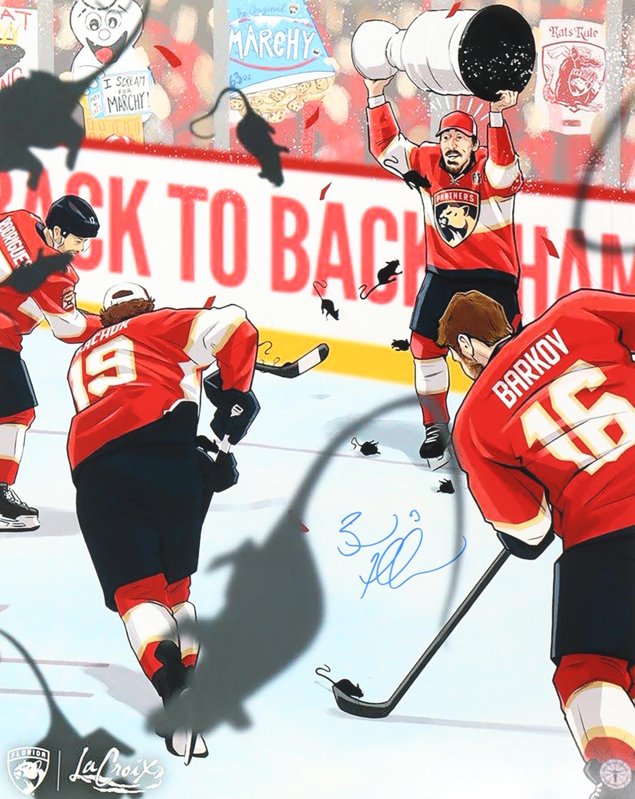 Brad Marchand Signed Panthers 16x20 Photo (Marchand) at PristineAuction.com Brad Marchand Signed Panthers 16x20 Photo (Marchand) at PristineAuction.com
