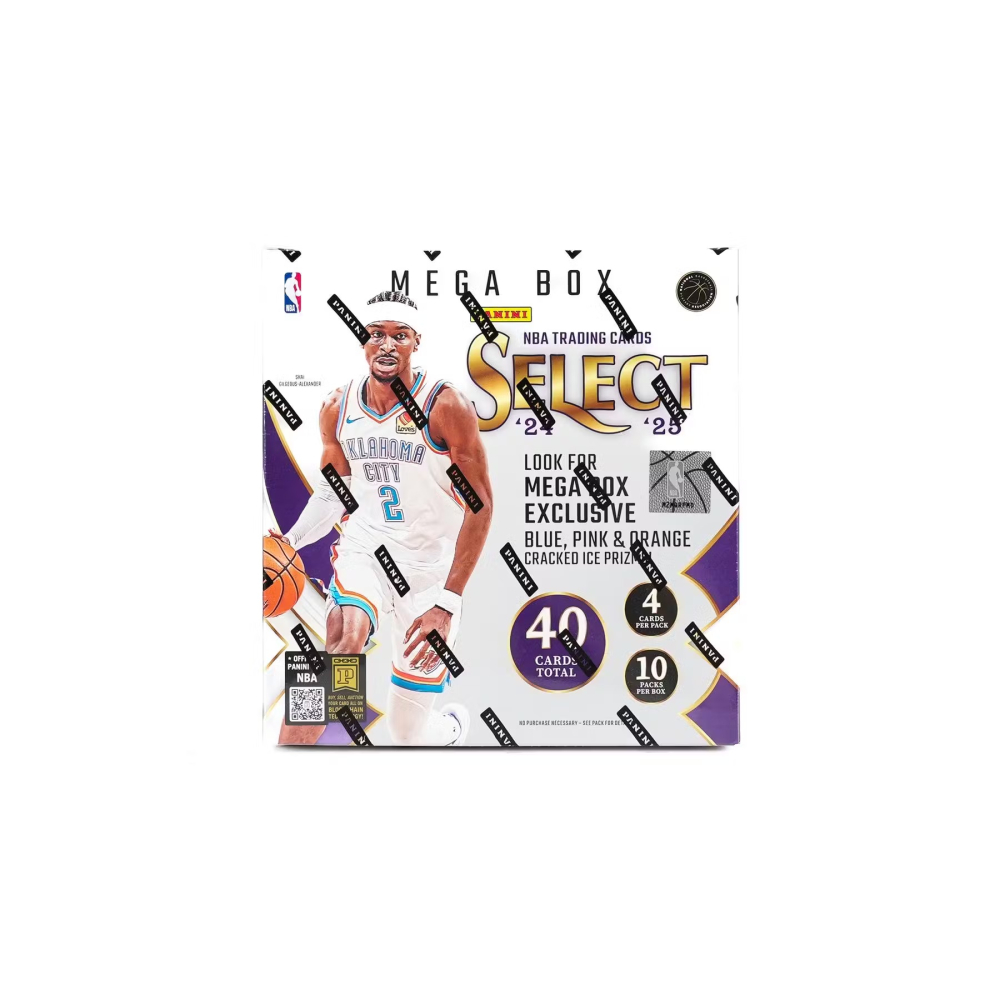 2024-25 Panini Select Basketball Mega Box with (10) Packs at PristineAuction.com