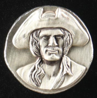 Mutiny Metals "Capt. Rackham" 1 Ounce .999 Fine Silver Bullion Round at PristineAuction.com