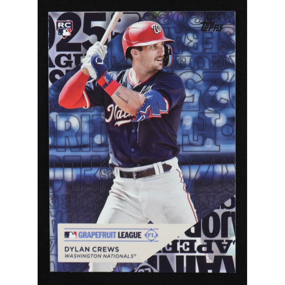 Dylan Crews 2025 Topps Training Grounds #TG20 RC at PristineAuction.com