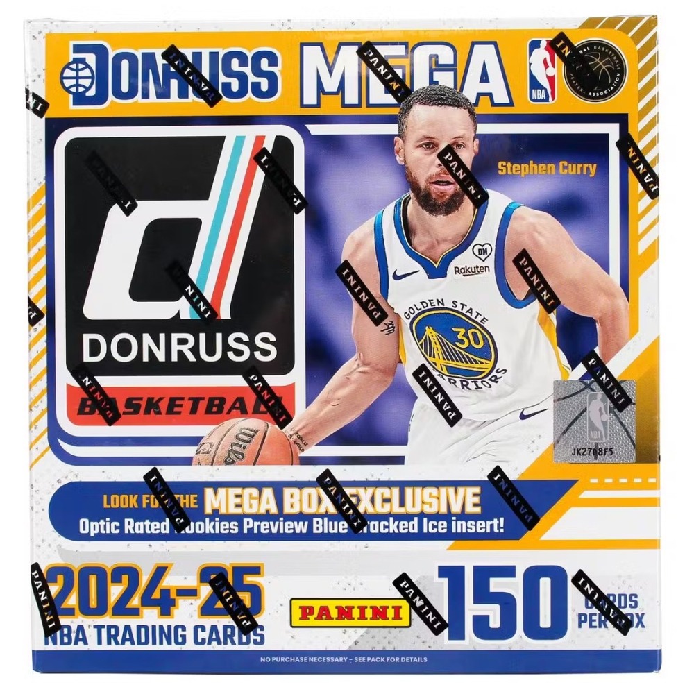 2024-25 Panini Donruss Basketball Mega Box with (10) Packs at PristineAuction.com