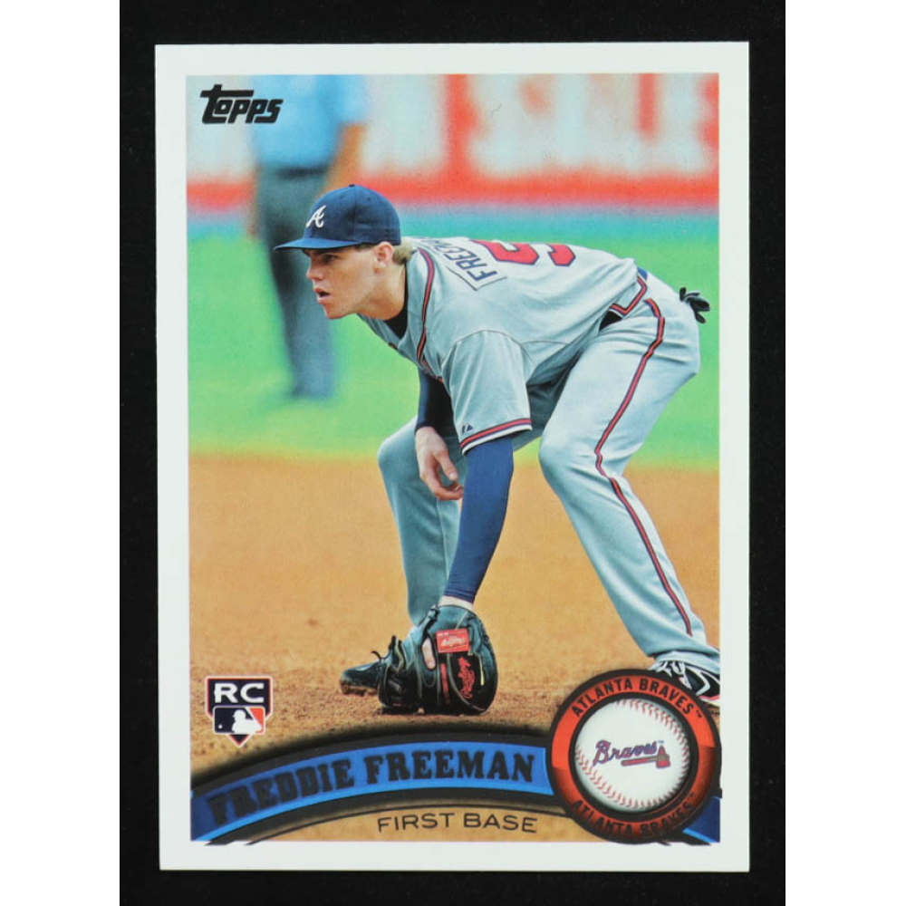 Freddie Freeman 2011 Topps #145 RC at PristineAuction.com