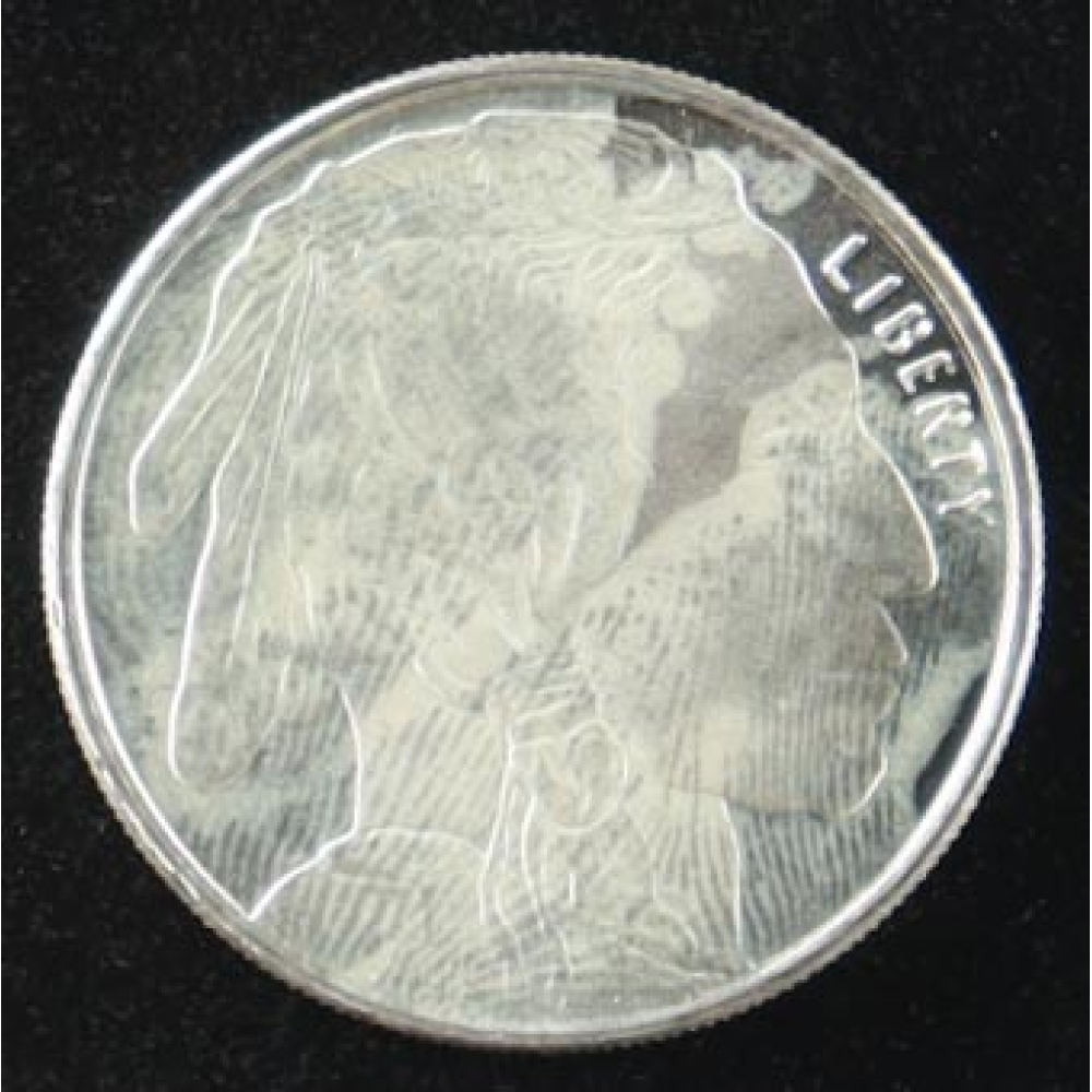 Buffalo .5 Troy Ounce .999 Fine Silver Bullion Round at PristineAuction.com