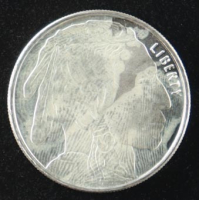 Buffalo .5 Troy Ounce .999 Fine Silver Bullion Round at PristineAuction.com