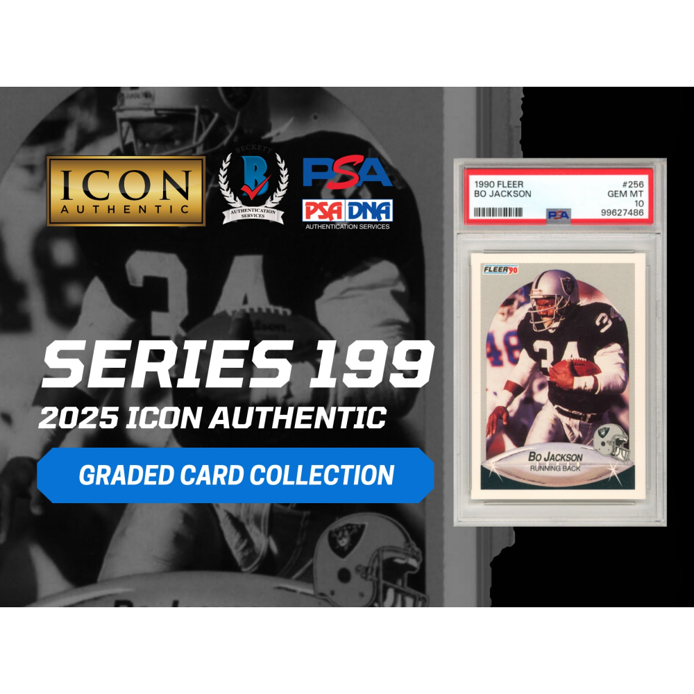 2025 Icon Authentic Graded Card Collection Mystery Box Series 199 at PristineAuction.com
