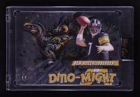 Ben Roethlisberger 2024 Wild Card Dino-Might Alumination Color Match True 1 of 1 Stegosaurus at PristineAuction.com