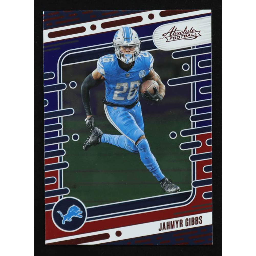 Jahmyr Gibbs 2024 Absolute Red and Blue #36 at PristineAuction.com