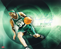 Paul Pierce Signed Celtics 16x20 Photo (Pierce) at PristineAuction.com