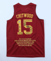 "Hoosiers" Jersey Cast-Signed by (7) with Maris Valainis, David Neidorf, Scott Summers, Brad Long with Character Inscriptions (Beckett) at PristineAuction.com