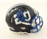 Barry Sanders Signed Barry Sanders x Lions Speed Mini Helmet (Schwartz) at PristineAuction.com