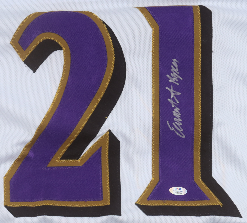 Earnest Byner Signed Jersey (PSA) at PristineAuction.com Earnest Byner Signed Jersey (PSA) at PristineAuction.com