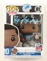 Barry Sanders Signed Lions #81 Funko Pop! Vinyl Figure (Schwartz) at PristineAuction.com