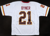Earnest Byner Signed Jersey Inscribed "Hail To The Redskins" (PSA) at PristineAuction.com