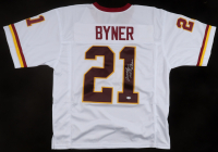 Earnest Byner Signed Jersey Inscribed "Hail To The Redskins" (PSA) at PristineAuction.com