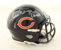 Ron Rivera Signed Bears Speed Mini Helmet Inscribed "SBXX Champs" (Schwartz) at PristineAuction.com