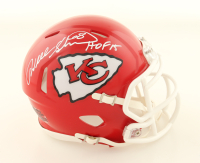 Will Shields Signed Chiefs Speed Mini Helmet Inscribed "HOF 15" (Schwartz) at PristineAuction.com