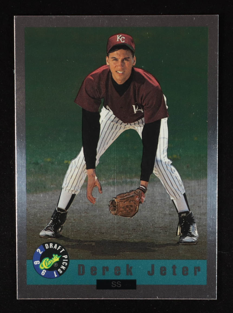 Derek Jeter 1992 Classic Draft Picks Foil Bonus #BC6 RC