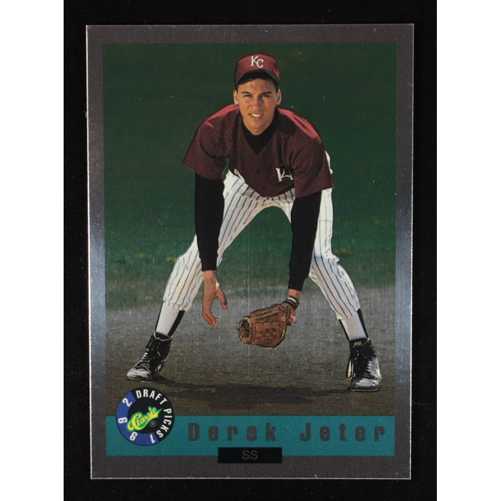 Derek Jeter 1992 Classic Draft Picks Foil Bonus #BC6 RC at PristineAuction.com