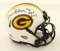 Dave Robinson Signed Packers Lunar Eclipse Alternate Speed Mini Helmet Inscribed "HOF 2013" (Schwartz) at PristineAuction.com