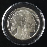 Buffalo 1 Troy Ounce .999 Fine Silver Bullion Round at PristineAuction.com
