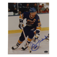 Bernie Federko Signed Blues 8x10 Photo (Schwartz) at PristineAuction.com