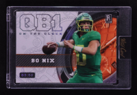Bo Nix 2023 Wild Card On The Clock White RC #03/50 at PristineAuction.com