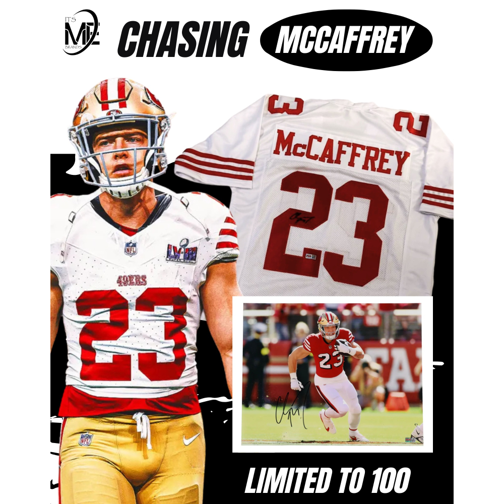 Chasing Christian McCaffrey Mystery Box at PristineAuction.com