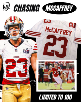 Chasing Christian McCaffrey Mystery Box at PristineAuction.com