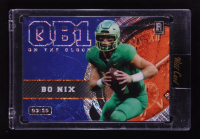 Bo Nix 2023 Wild Card On The Clock Blue RC #03/25 at PristineAuction.com